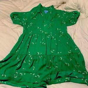 Green CeCe dress.